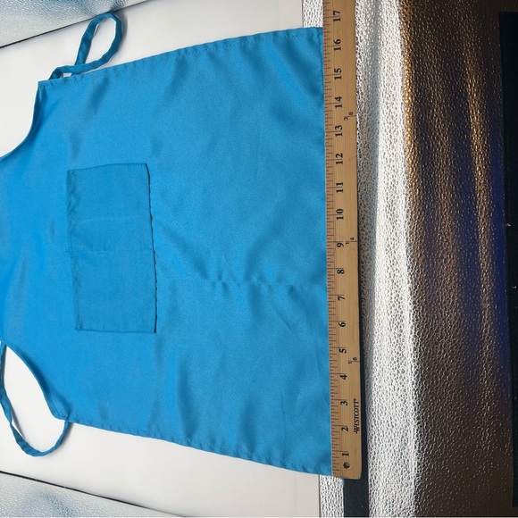 Childrens Apron With Hats & Protective Sleeves Blue - Picture 10 of 12